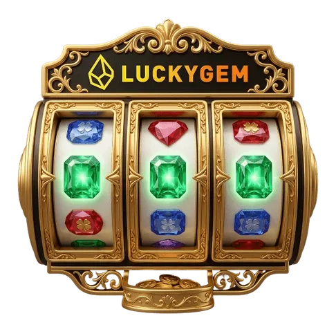 Slot reels with emerald symbols (1)